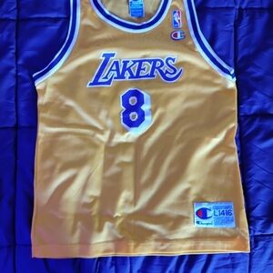 Champion Lakers Gold Jersey